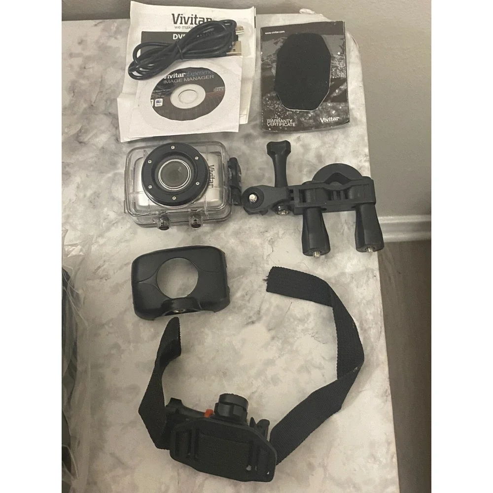Vivitar HD Action Camera  / Camcorder DVR 781HD - Brand New - Damaged Box